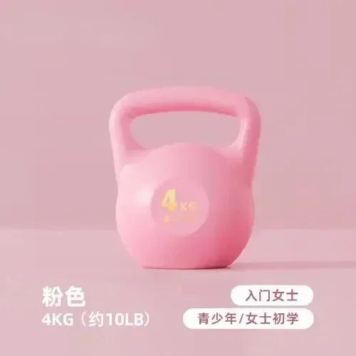 Adjustable Dumbbell Home Fitness Gym Exercise Equipment 2/4/6/8kg Water Kettlebell Squat Trainer Tool for Training Buttock