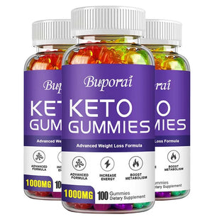 Keto Gummies 1000MG - Burn Fat, Promote Metabolism, and Increase Vitality, Relieves Bloating, Helps Detoxification and Cleansing