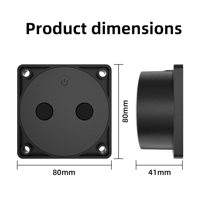 Tuya Ultrasonic Sensor Smart Life APP Wireless WiFi Remote Ultrasonic Real Time Water Tank Monitor Level Sensor