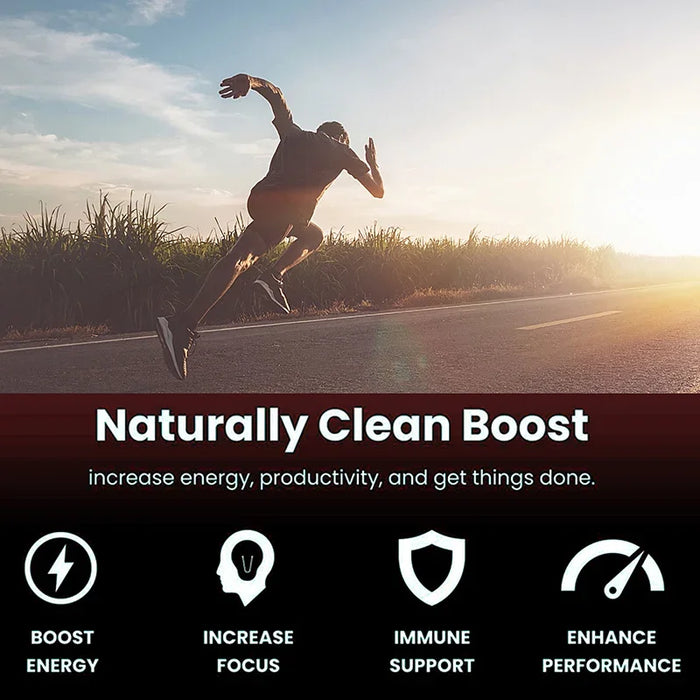 Panax Ginseng + Ginkgo Biloba - Increases Energy, Mood, Stamina & Performance Supports Mental Health