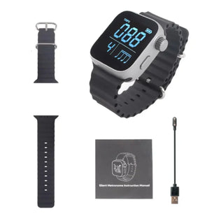 Wearable Vibrating Metronome - Multi-Function Music Instrument Metronome with Adjustable Strap, Watch-Style Design for Sports