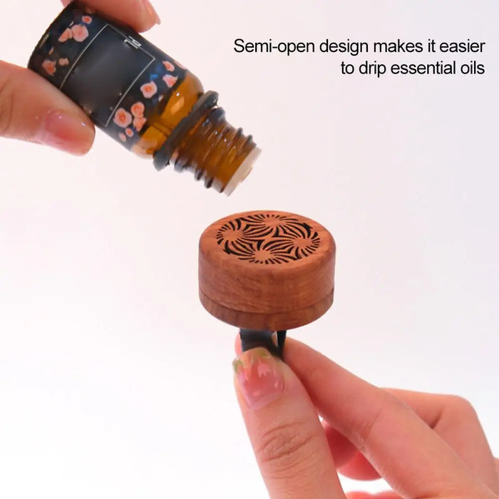 Car Essential Oil Diffuser Wood Natural Aromatherapy Wood Diffuser Creative Decor Bedroom Air Purifier Fragrance Aroma Diffuser