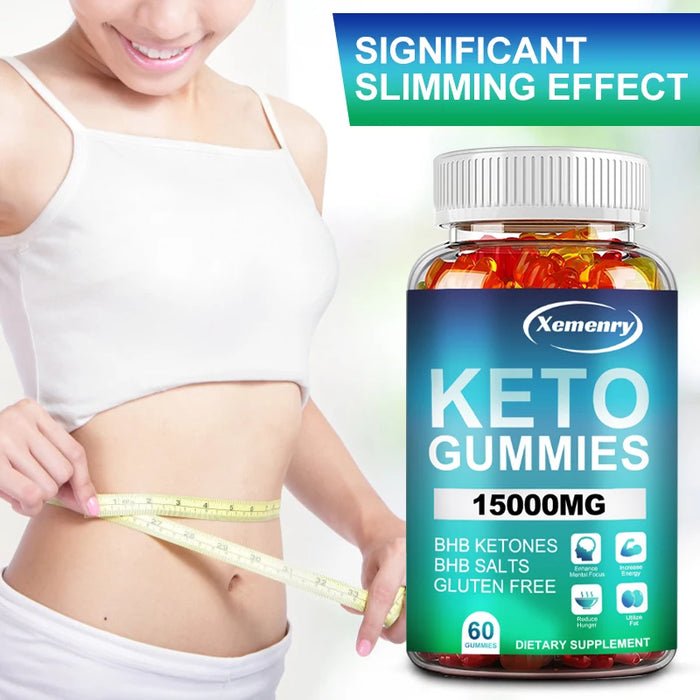 Keto Gummies - Burn Fat, Weight Management, Speed Up Metabolism, Digestive Health, Appetite Control