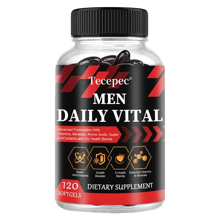 Men's Multivitamin with Vitamins and Minerals - Improve Endurance, Strength, Athletic Performance and Overall Health