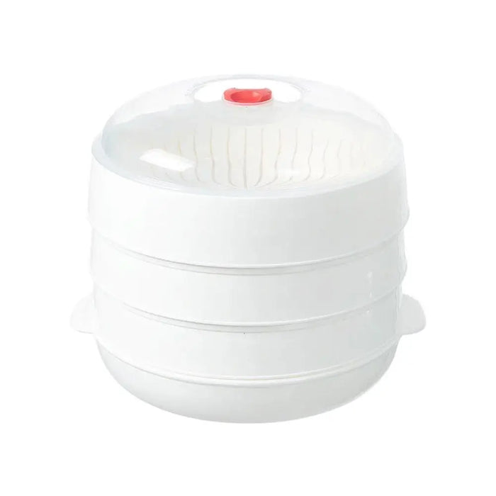 Vegetable Steamer Food Grade Microwave Oven Steamer Microwave Dish Reinforced Multifunctional Steamer For Kitchen Home
