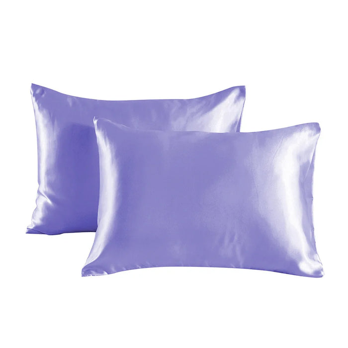 Bedsured King Size Satin Pillowcase Set of 2 - Silky Pillow Cases for Hair and Skin with Envelope Closure Gifts for Women Men