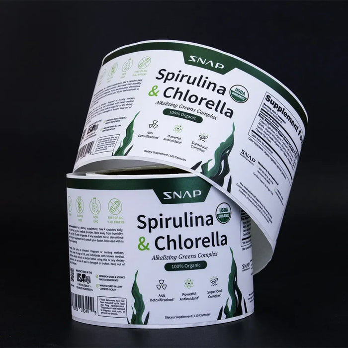 Waterproof Oil-resistant Cosmetic And Skin Care Product Labels Customizable Beauty Product Stickers for Packaging