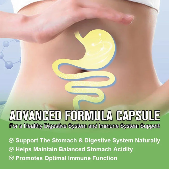 Natural Herbal Aloe Vera Supplement, Support Digestive Health & Natural Detox, Skin Care & Immune System Aid, GMP Certified