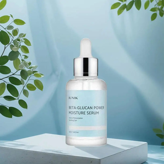 IUNIK Beta-Glucan Vegan Serum Deep Moisturizing Hydrating Firming Improves Dullness Reduces Fine Lines Gentle Skin Care