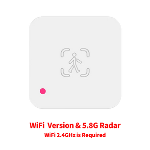 Tuya WiFi  Human Presence Sensor MmWave Radar Detector With Luminance Sensor For Smart Home Smart Life replace PIR Sensor