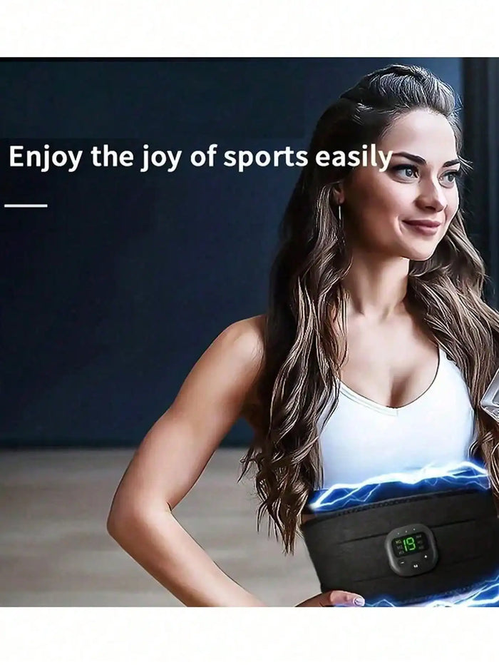 Waist Massager Portable USB Charging Shaper Electric Arm Hip Leg Trainer Weight Loss Shaping Belt Fitness Massager yao