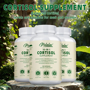 Cortisol Supplements - Improve Mood, Concentration and Relaxation, Relieve Anxiety and Promote Brain Nerve Health