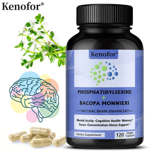 Phosphatidylserine,brain Health Supplement,supports Healthy Thinking and Cognitive Function,Enhances Memory,Enhances Creativity