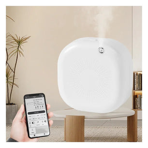 Aromatherapy MachineAromatherapy Essential Oil Nebulizer Electric Wall Mounted Aroma Diffuser With Bluetooth App Control Scent A