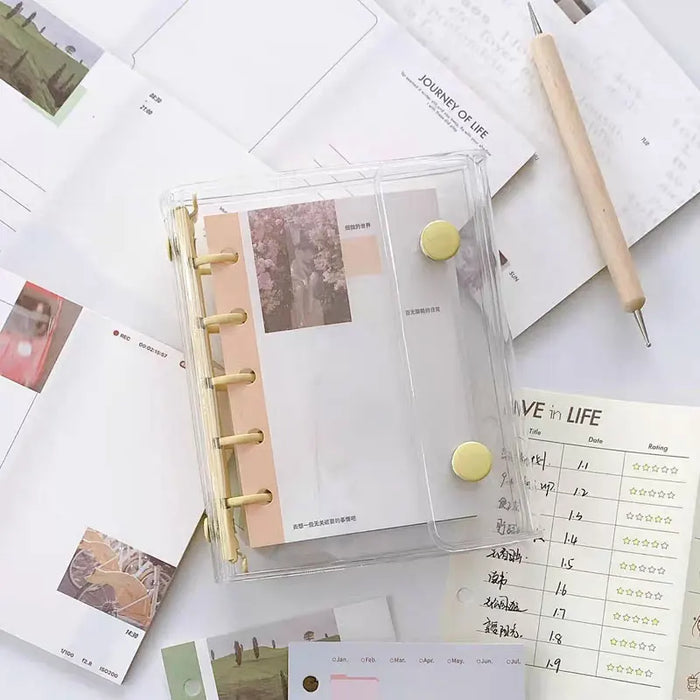 20sheets/Lot M5 Tri-Fold Loose-Leaf Inner Page Notebook Refill To Do Journal Sketchbook Accessories Diary Office Supplies