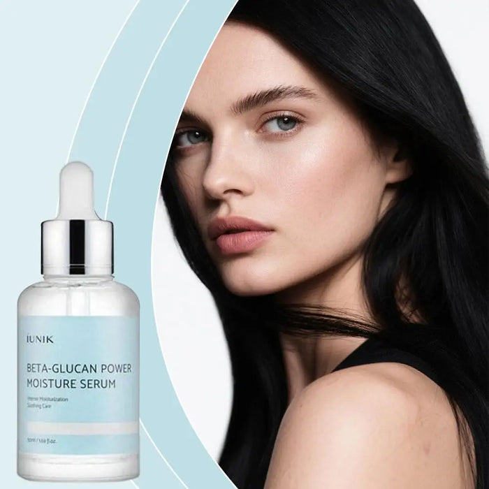 IUNIK Beta-Glucan Vegan Serum Deep Moisturizing Hydrating Firming Improves Dullness Reduces Fine Lines Gentle Skin Care