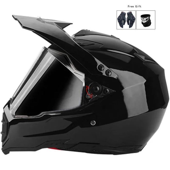 Motocross Helmet Off Road Professional Atv Cross Mtb Dh Racing Motorcycle Dirt Bike Capacete De Moto Casco White CE DOT