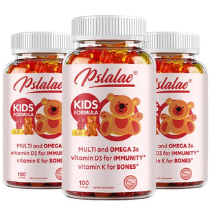 Children's Multivitamin Gummies - Support Brain Health, Enhance Immunity, Improve Memory and Concentration