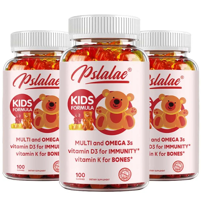 Children's Multivitamin Gummies - Support Brain Health, Enhance Immunity, Improve Memory and Concentration