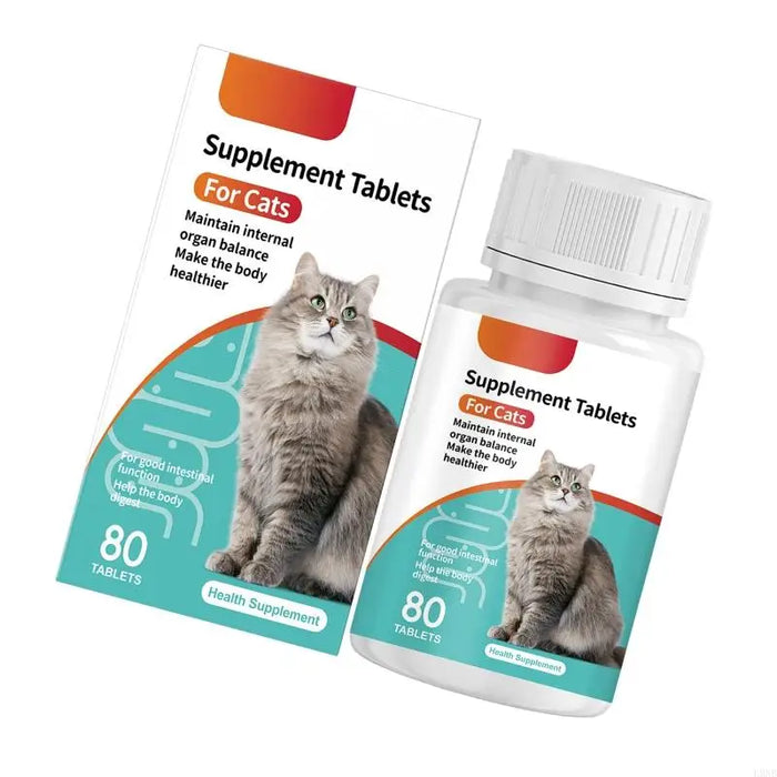 L9NB Cats Tablets Nutritional Tablets Support for Aging Cats with Vital Nutritions Elderly Cats Mineral Tablets Health