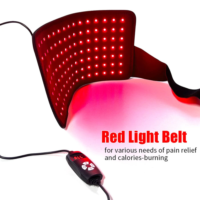 Red Light Therapy Belt Infrared LED Relax Devices for Body Back Knee Hands Feet Relief Portable 660nm 850nm Light Pad