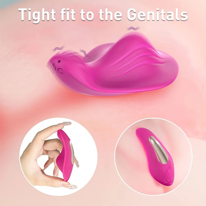 APP Wearable Vibrator Sex Toy for Women 9 Modes Powerful Two Point Stimulation Personal Massager Rechargeable Couple Sex Toys