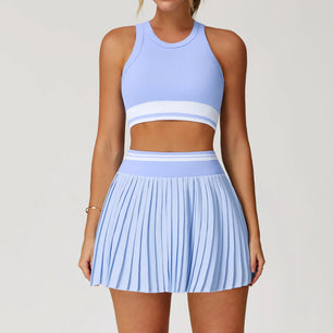 Yoga Suit Yoga Sports Underwear Women Tracksuit Fitness Suit Running Sports Yoga Short Skirt Yoga Set Workout Set Athletic Wear