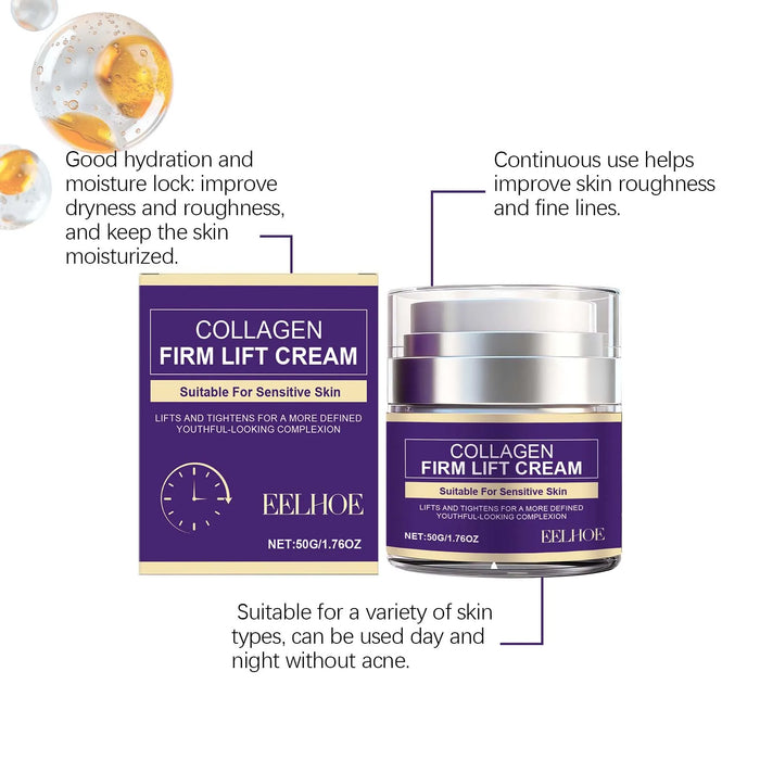 Collagen Firming Cream - A Cream for Deeply Nourishing Skin, Improving Roughness & Enhancing Moisture