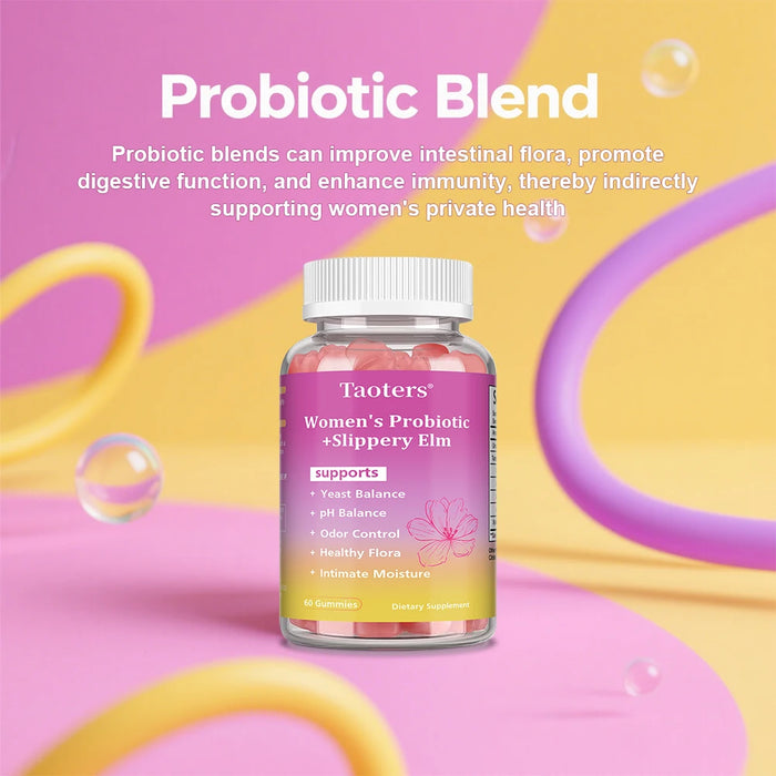 Women's Probiotics for Women Gummies, Supports Women's Health - Ph Balance, Healthy Odor, Supports Gut Immune Health-60 Gummies