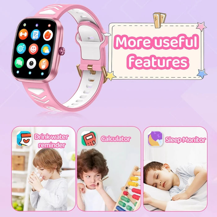 Teenage Smartwatch Kids Smart Real-Time Sleep Health Monitoring Heart Rate Blood Oxygen 20 Sports Modes Watch 230mAh IP67