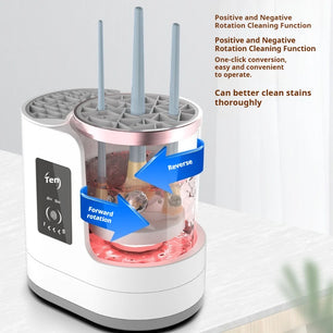 Makeup Brush Cleaner  Electric Drying and Brush-washing A Fully Automatic Cleaning Tool That Doesn't Damage The Bristles