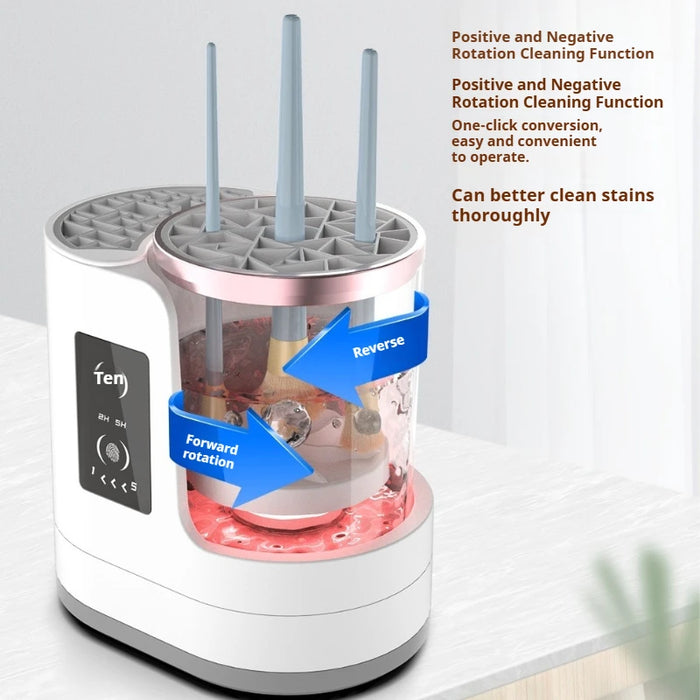 Makeup Brush Cleaner  Electric Drying and Brush-washing A Fully Automatic Cleaning Tool That Doesn't Damage The Bristles