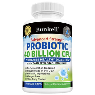 Daily Probiotic Nutritional Supplement - 40 Billion CFU for Gut Health - Probiotics for Men and Women - Digestive Health