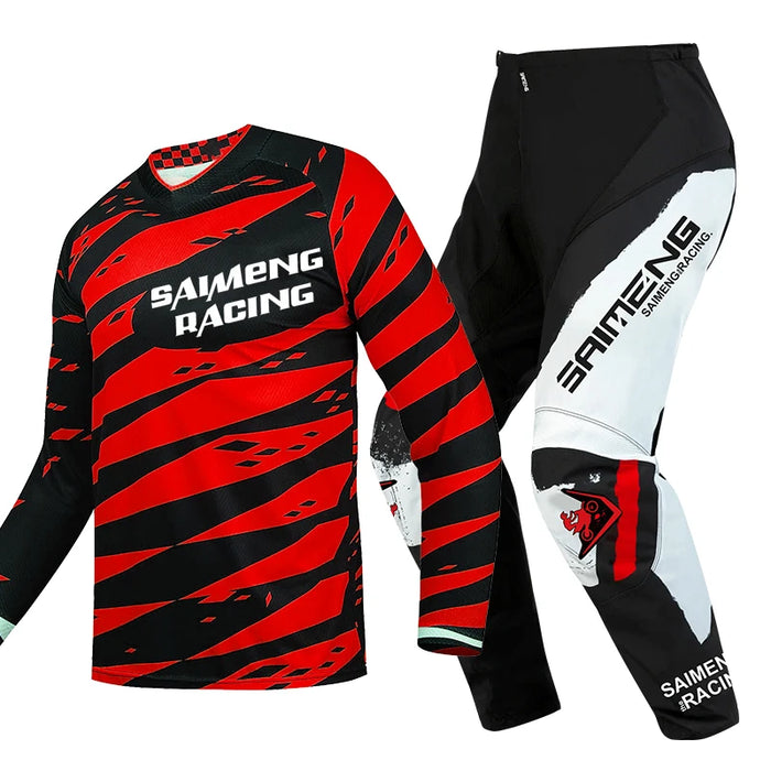 motocross gear set for kids racing suit child cross Jersey and Pant Enduro boy girl MX ATV MTB MOTO 3 4 5 6 7 8 9 10 11 years