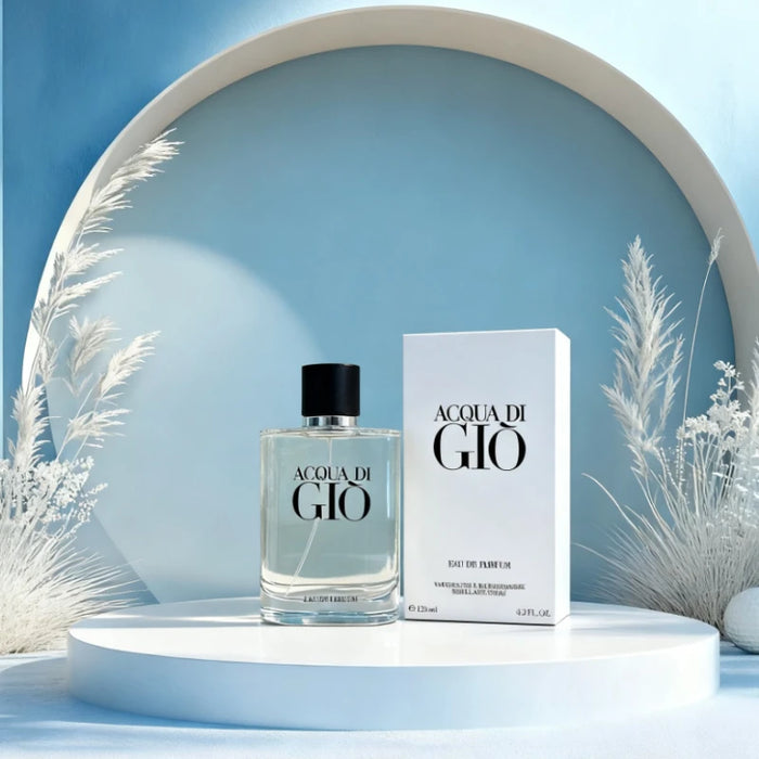 Men‘s Perfume 100/125ML - Fresh Aquatic Citrus, Aromatic Woody Cologne, Long Lasting Clean Scent for Daily Wear, Office & Summer
