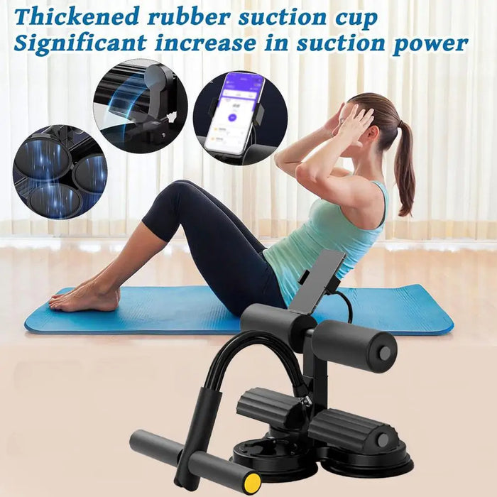 Sit-up Exercise Aid Equipment Strong Suction Abdominal Core Strength Trainer for Waist Leg Home Gym Fitness Equipment Daily