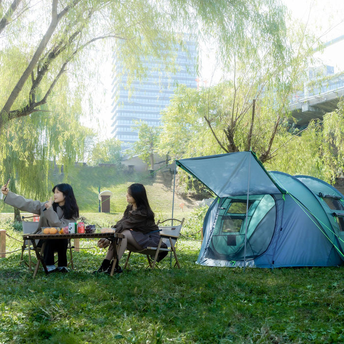 Outdoor Camping For 2-3 People Pop Up Beach Tent Family Garden Camp Automatic Pop Up Camping Tents