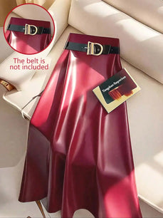 Ladies' elegant temperament skirt, without belt, beautiful skirt, young ladies' skirt, chic skirt, ladies' skirt 842