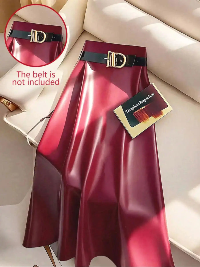 Ladies' elegant temperament skirt, without belt, beautiful skirt, young ladies' skirt, chic skirt, ladies' skirt 842