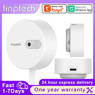 Linptech Human Body Presence Sensor ES1 Zigbee/Wifi Communication Millimeter Wave Radar Inductive Static For Xiaomi or Tuya APP