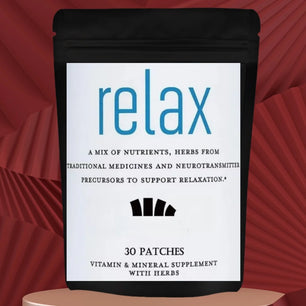 30 Patches Relax Natural Sleep Support Transdermal Patches To Unwind and Decompress, Natural Patch with GABA, L-Theanine