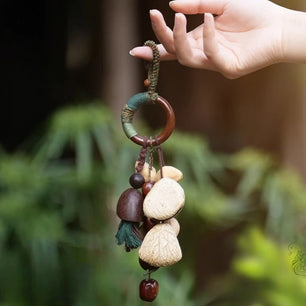 Mindfulness Wind Chimes Diapason Meditation Wind Chime Yoga Relaxation Nut Shell Bells Sound Healing Musical Instrument Bell