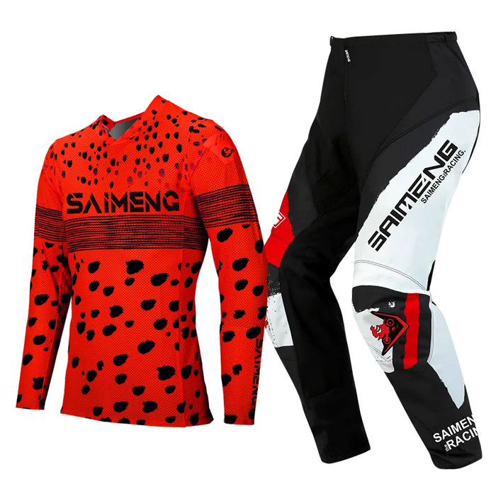 motocross gear set for kids racing suit child cross Jersey and Pant Enduro boy girl MX ATV MTB MOTO 3 4 5 6 7 8 9 10 11 years