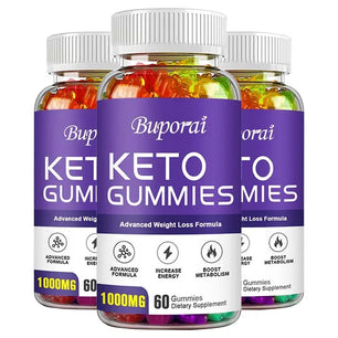 Keto Gummies 1000MG - Burn Fat, Promote Metabolism, and Increase Vitality, Relieves Bloating, Helps Detoxification and Cleansing