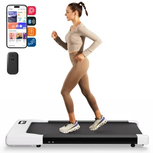 2-in-1 Walking Pad Treadmill with Remote & LED Display