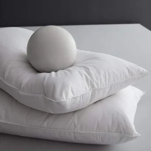 Duck Feathers and Down White Pillows with 100% Cotton